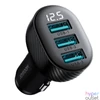 Kép 1/3 - JR-CCD03 autós szivargyújtó-USB-s telefon töltő 3,4A 3*USB
