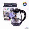 Kép 5/5 - KE-800 1,8L-es fekete, üveg vízforraló