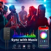 Kép 7/7 - Smart fényfűzér 50db RGB LED 5méter USB