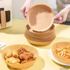 Kép 4/5 - Airfryer sütőpapír, olaj nélküli sütőhöz, kerek, 23 cm, 50 db / csomag BW1020D