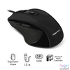 Kép 2/6 - SHAPE 6D (3200 DPI, 6 gomb, ergonomikus, fekete) vezetékes egér