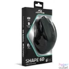 Kép 6/6 - SHAPE 6D (3200 DPI, 6 gomb, ergonomikus, fekete) vezetékes egér