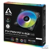 Kép 4/5 - P14 PWM PST A-RGB Black cooler 140*140*27mm