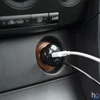 Kép 4/4 - Szivargyújtós adapter 4 az 1-ben + USB - fekete 54920BK Lightning, MicroUSB, Type-C