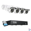 Kép 1/2 - 8MP IP C105*4db kamera + NVR 2TB HDD biztonságtechnikai csomag