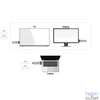 Kép 3/3 - H1 HDMI rádiójel vezérlésű jelátviteli készlet 50 m 5 GHz 1920 x 1080 Pixel