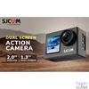 Kép 4/4 - SJCAM Aciton SJ4000 Dual Screen 4K fekete sportkamera