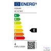 Kép 3/3 - LED izzó, E14, gyertya, filament (C35), 4 W, 470 lm, természetes fehér (4000 K), E, 3 db-os csomag