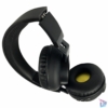 Kép 2/3 - Dauer Bluetooth fejhallgató, mikrofonnal, fekete/sárga