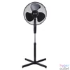 Kép 1/2 - Ventilátor álló 16" 40cm átmérő 40W, fekete Platinet