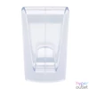 Kép 3/5 - Akasztó öntapadós műanyag, 1 kg teherbírású 2 darab/bliszter Tesa Powerstrips átlátszó