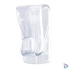 Kép 1/5 - Akasztó öntapadós műanyag, 1 kg teherbírású 2 darab/bliszter Tesa Powerstrips átlátszó