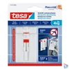 Kép 1/6 - Akasztószög öntapadós, állítható sima felületekhez 4 kg teherbírás 2 darab/bliszter Tesa Powerstrips