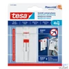 Kép 1/6 - Akasztószög öntapadós, állítható sima felületekhez 4 kg teherbírás 2 darab/bliszter Tesa Powerstrips