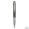 Kép 1/4 - Golyóstoll metál szürke test, Zebra Stylus Telescopic, írásszín kék
