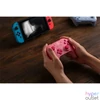 Kép 6/10 - 8BitDo Ultimate 2C Nintendo Switch / Switch 2 Hall-Effect pink vezeték nélküli kontroller