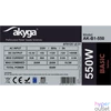 Kép 5/5 - Akyga AK-B1-550 12cm 550W tápegység