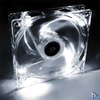 Kép 1/2 - Akyga AW-12A-WH 120mm Molex 4 LED fehér ház hűtőventilátor