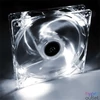 Kép 1/2 - Akyga AW-12A-WH 120mm Molex 4 LED fehér ház hűtőventilátor