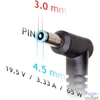 Kép 3/5 - Akyga AK-ND-58 19,5V/3,33A/65W 4,5x3mm + pin DELL notebook hálózati töltő