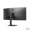 Kép 5/8 - AOC 34" CU34V5C/BK UWQHD VA 100Hz HDMI/USB-C/DP ívelt monitor