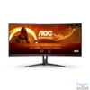 Kép 2/8 - AOC 34" CU34G2XE/BK UWQHD VA 144Hz DP/HDMI/USB ívelt gamer monitor