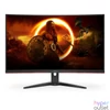 Kép 1/8 - AOC 32" C32G2ZE/BK FHD VA 240Hz HDMI/DP fekete ívelt gamer monitor