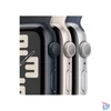 Kép 3/4 - Apple Watch SE2 v2 GPS (44mm) éjfekete alumínium tok , éjfekete sport szíj (M/L) okosóra