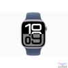 Kép 2/3 - Apple Watch S10 GPS (42mm) ezüst alumínium tok, denim sportszíj (M/L) okosóra