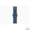 Kép 3/3 - Apple Watch S10 GPS (42mm) ezüst alumínium tok, denim sportszíj (M/L) okosóra