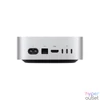 Kép 2/3 - Apple Mac Mini/M4 chip 10 magos CPU és GPU/24GB/512GB SSD/ezüst asztali számítógép