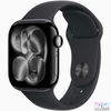 Kép 1/3 - Apple Watch S11 GPS-es (42mm) kozmoszfekete alumínium tok, fekete S/M sportszíjas okosóra