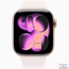 Kép 2/3 - Apple Watch S11 GPS-es (42mm) rózsaarany alumínium tok, lágy rózsaszín M/L sportszíjas okosóra