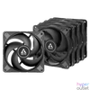 Kép 1/5 - Arctic P12 Max 120mm 5db fekete ventilátor