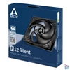 Kép 5/5 - Arctic P12 Silent 120mm fekete ventilátor