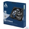 Kép 5/5 - Arctic P12 Silent 120mm fekete ventilátor