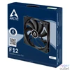 Kép 4/4 - Arctic F12 120mm fekete ventilátor