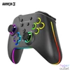 Kép 2/6 - Armor3 M07619-BKHE NuRival Nintendo Switch vezeték nélküli Hall Effect Stick fekete kontroller