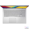 Kép 2/6 - Asus Vivobook Go 15 E1504GA-NJ282 15,6"/Intel Core i3-N305/8GB/512GB/Int.VGA/FreeDOS/ezüst laptop