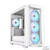 Kép 1/12 - ASUS A23 PLUS fehér (táp nélküli) ablakos mATX ház