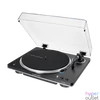 Kép 1/4 - Audio-Technica AT-LP70XBTBS automata szíjhatásos fekete-ezüst Bluetooth/bakelit lemezjátszó