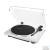Kép 1/3 - Audio-Technica AT-LP70XBTWS automata szíjhatásos fehér-ezüst Bluetooth/bakelit lemezjátszó
