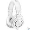 Kép 2/3 - Audio-Technica ATH-M50XWH professzionális stúdió minőségű fehér monitor fejhallgató