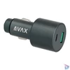 Kép 1/4 - AVAX CC663B CARLY+ 63W Autós töltő USB A (QC)+Type C (PD), fekete