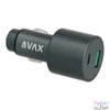 Kép 1/4 - AVAX CC663B CARLY+ 63W Autós töltő USB A (QC)+Type C (PD), fekete
