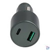 Kép 2/4 - AVAX CC663B CARLY+ 63W Autós töltő USB A (QC)+Type C (PD), fekete