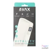 Kép 7/7 - AVAX PB202W VITALITY 20000mAh Type C/PD 65W+QC18W gyorstöltő fehér power bank