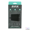 Kép 6/6 - AVAX DC611 DESKY+ 75W PD 60W, QC 3.0 18W, 2xUSB A 12W gyorstöltő elosztó