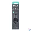 Kép 4/4 - AVAX CC601B CARLY+ 40W USB A (QC)+Type C (PD) fekete autós gyorstöltő