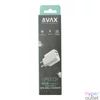 Kép 5/5 - AVAX CH360 SPEEDY 65W GaN USB A (QC)+Type C (PD3.0) fehér hálózati töltő